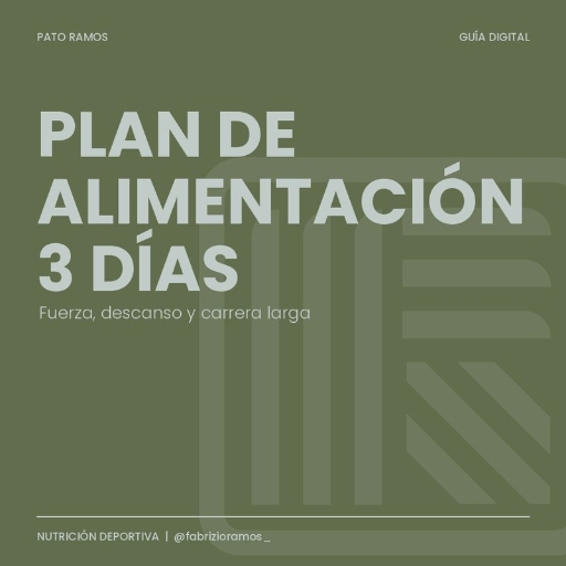 Plan de Alimentación de Ejemplo (3 días)