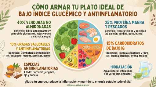 Plato ideal de Desinflamatorio