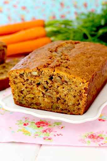 Panqué de zanahoria y nuez