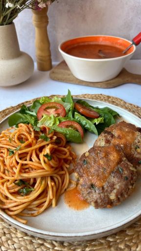 Tortitas de molida de res