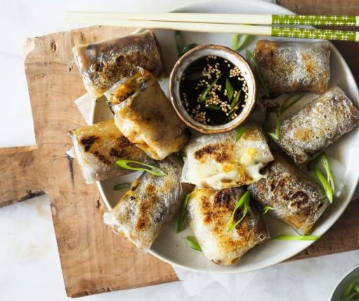 Rollitos de verano crujientes