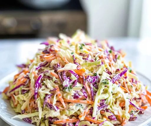 Pescado con ensalada de col