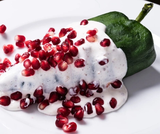 Chiles en nogada fit