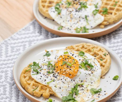 Waffles salados