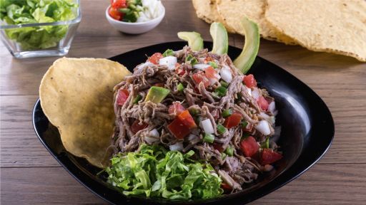 Salpicón de res ligero de 181.2 Kcal