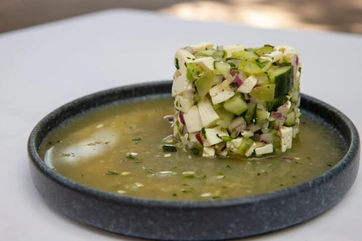 Aguachile de queso panela