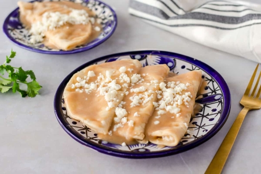 Enfrijoladas sencillas