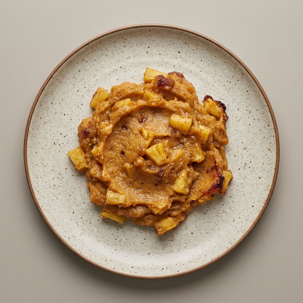 Dulce de camote con piña y canela