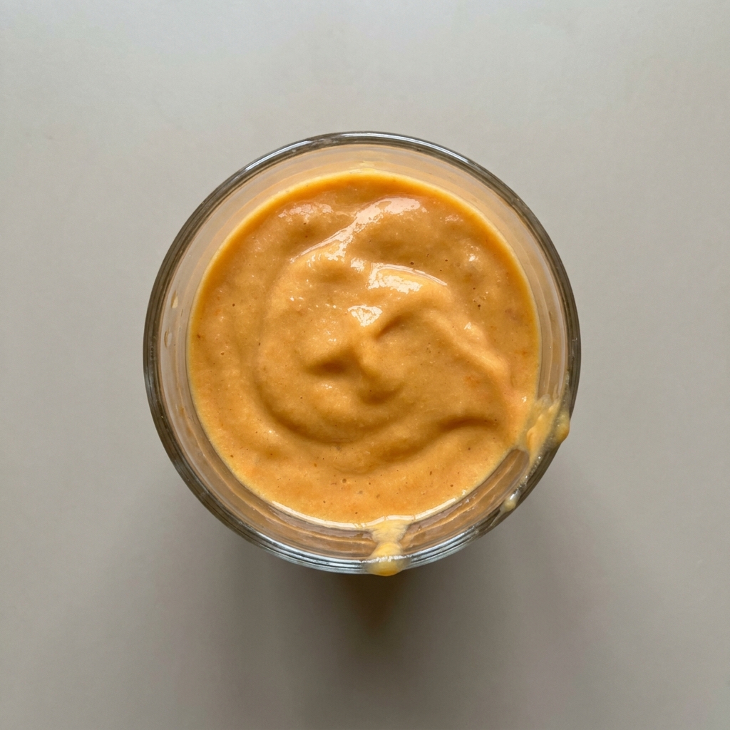 Licuado de papaya con amaranto, y crema de cacahuate