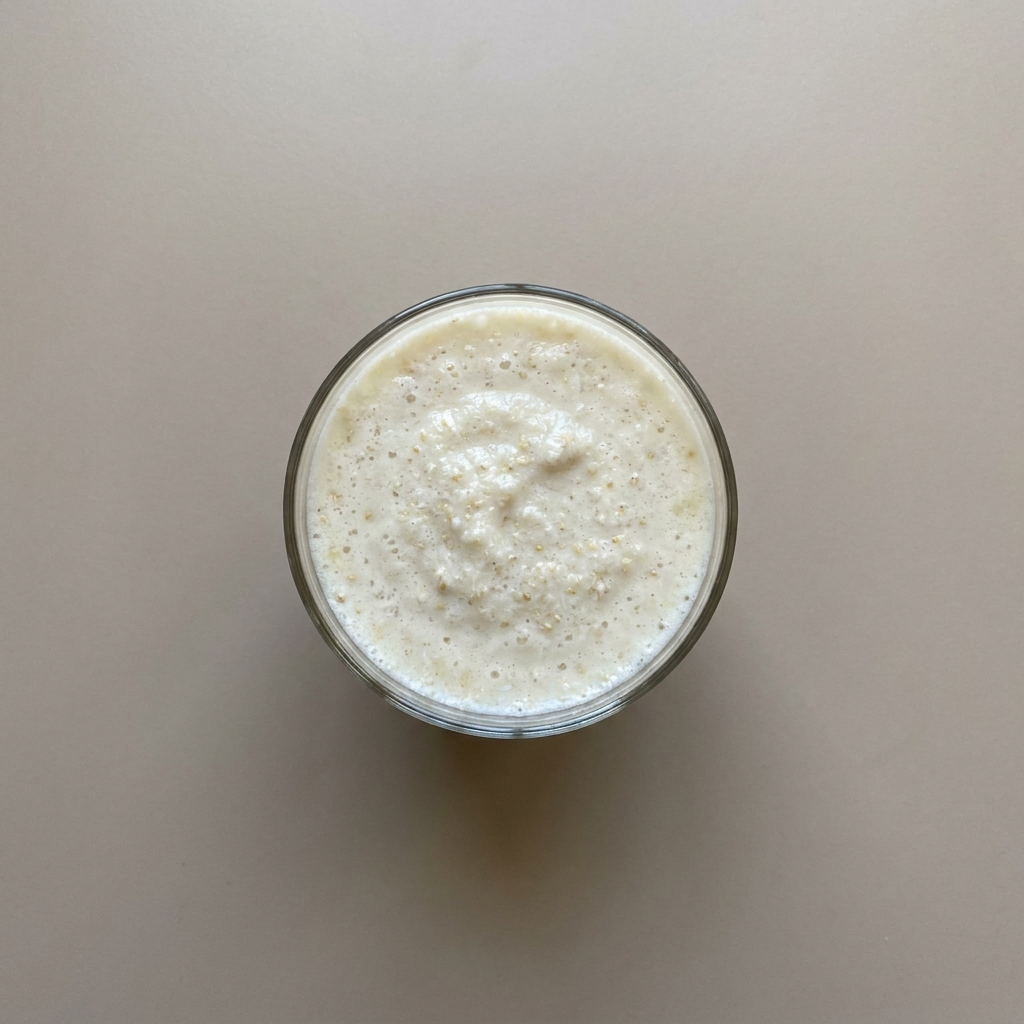 Licuado de amaranto coco, piña y miel