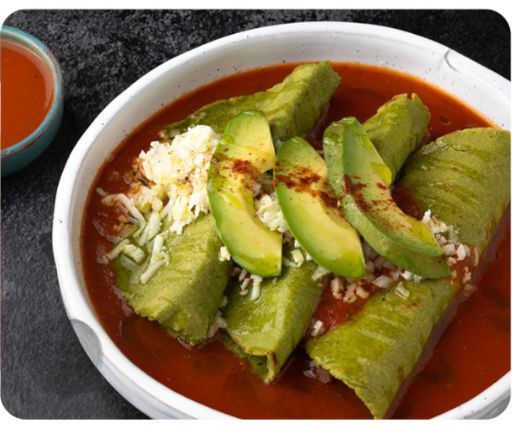 Entomatadas de queso