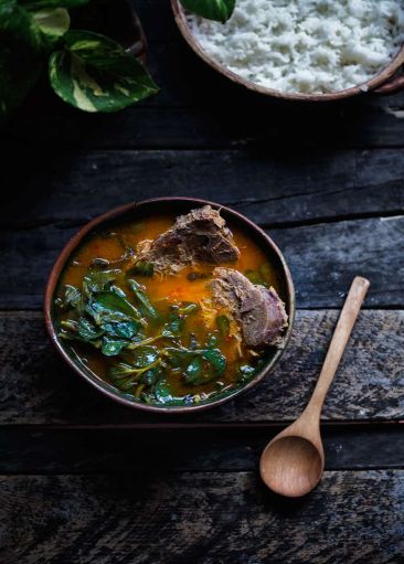 Espinazo con verdolagas