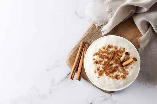 Atole saludable de avena y canela de 207 Kcal