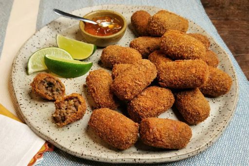 Croquete de Carne Moída de 217.2 Kcal