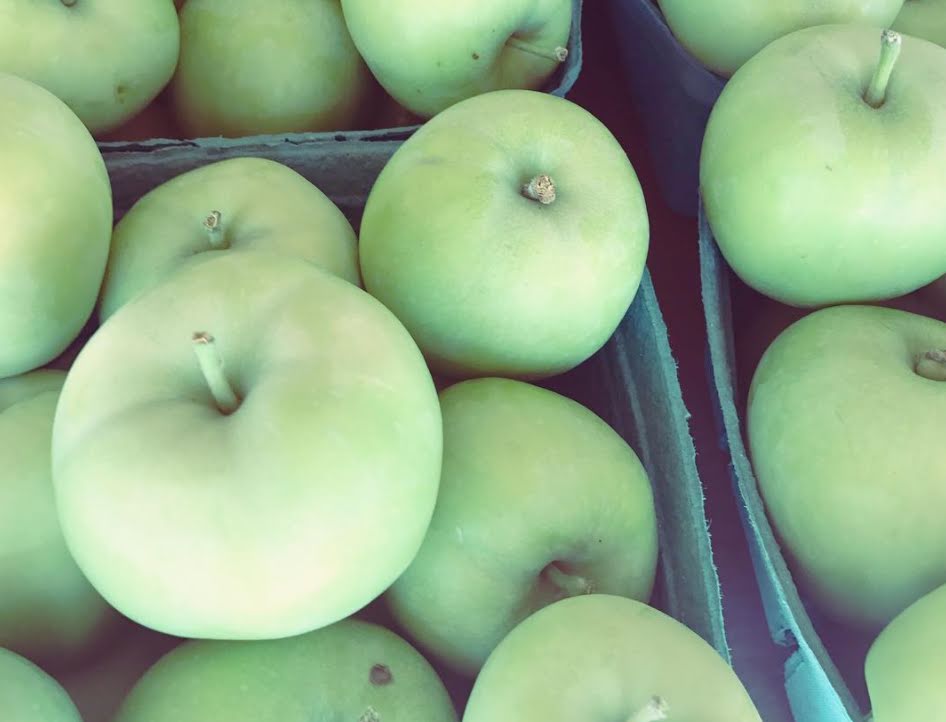 Manzana con limon y sal