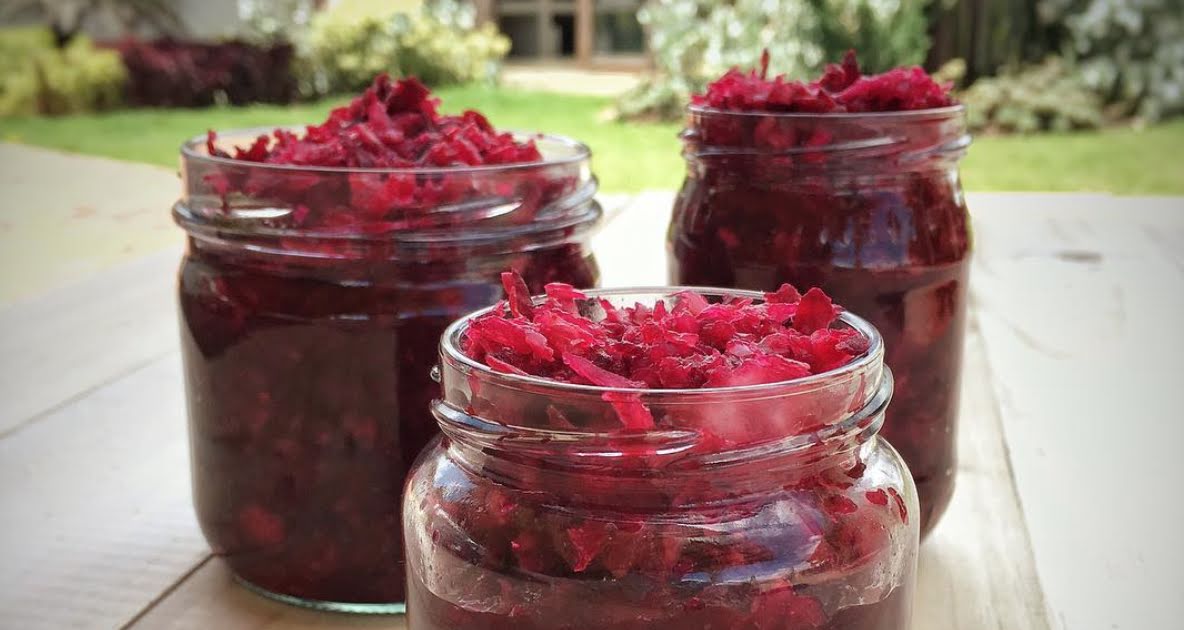 Betabel rallado con tajin