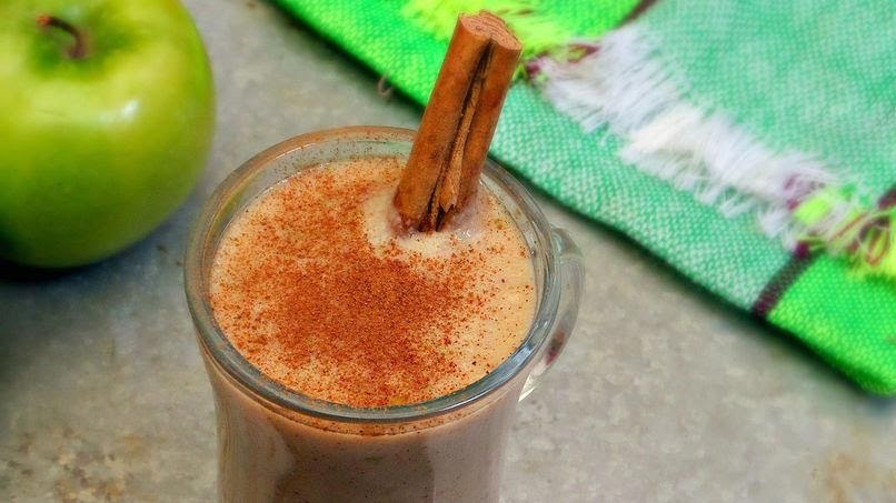 Smoothie de manzana con canela