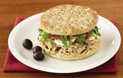 Sándwich de atún con guacamole