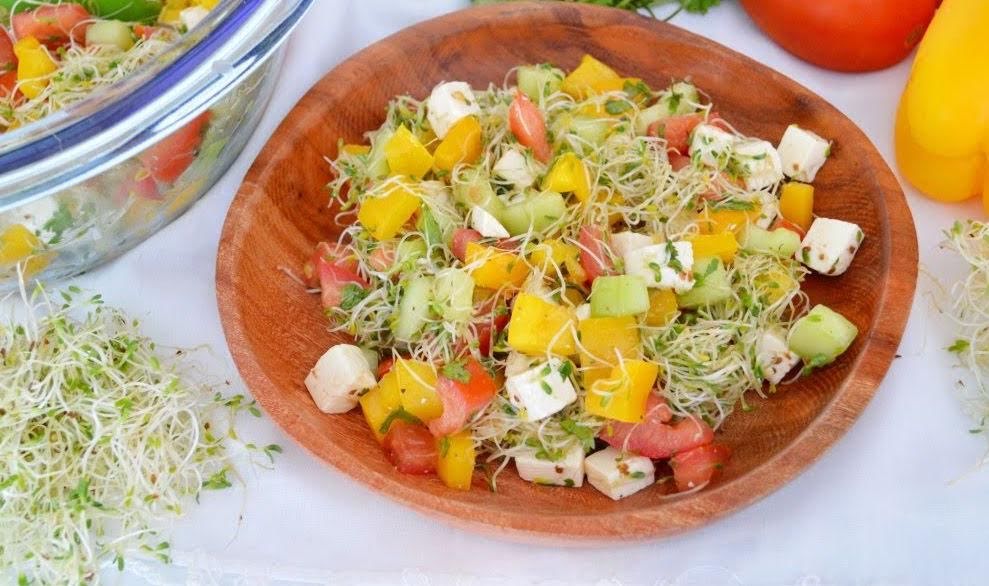 Ensalada de germinado