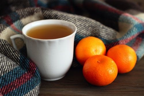Té de cáscara de mandarina 